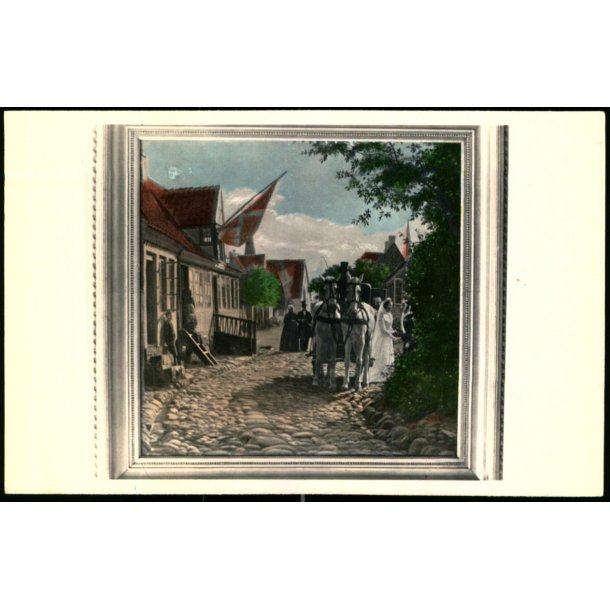 Marinemaler J.E.C. Rasmussen - Kongensgade 1880 - Matstal Museum u/n - Ubrugt