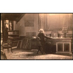 Skagen - Holger Drachmann i sit Arbejdsv�relse - Schjeldes 7455 - Ubrugt