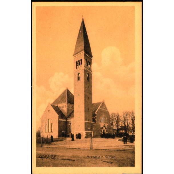 Odense - Ansgar Kirke - Stender 917 - Ubrugt