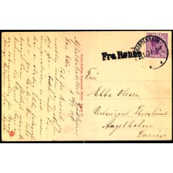 Postkort fra Bornholm  22 - 7 - 23- Til Sverige   - Stempel Fra Rnne