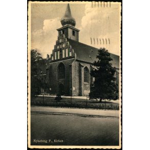 Nyk�bing F. - Kirken - Rudolf Olsen 615 - Brugt