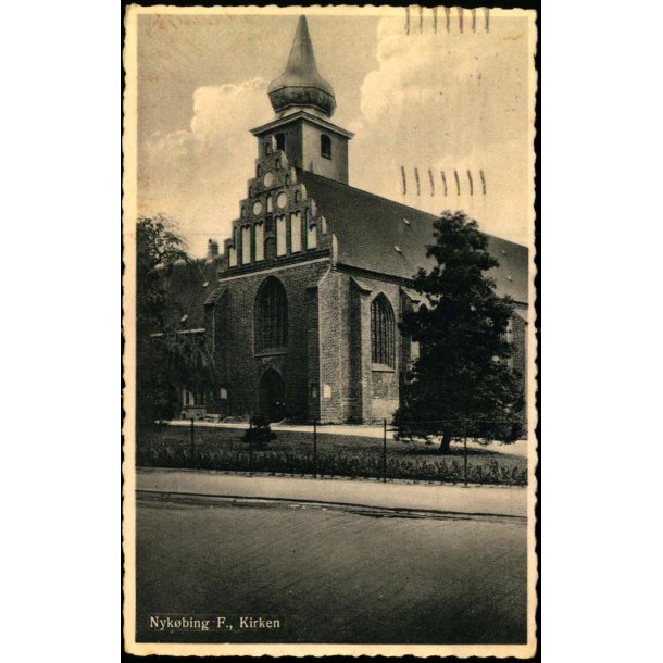 Nyk�bing F. - Kirken - Rudolf Olsen 615 - Brugt