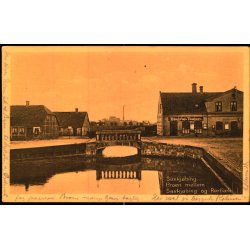 Saxk�bing - Broen mellem Saxk�bing og R�rb�k - Julius Lund 39996 - Ubrugt