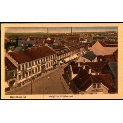Nyk�bing M. - Udsigt fra Kirketaarnet - Nr. 1018 - Ubrugt