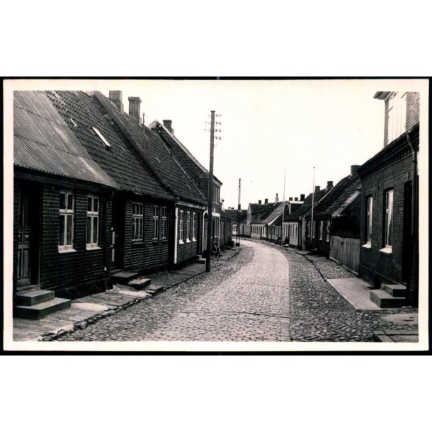 Ringk�bing - �stre Strandgade - Fotokort Stjernefoto 26078 - Ubrugt