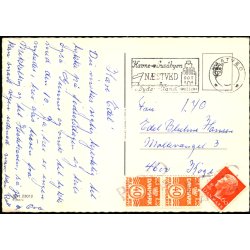  Efterporto - Ufrankeret Postkort fra Kge - Efterporto 140 re