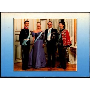 Den Kongelige Familie. - Trojaborg KB 52 - Ubrugt