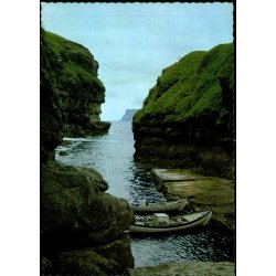 Lendingin ved Gj&ograve;gv - Asmundur Poulsen u/n - Ubrugt