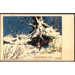 V.Hancke - Gldelig Jul - W.L. 1603 - Brugt