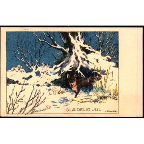 V.Hancke - Gldelig Jul - W.L. 1603 - Brugt