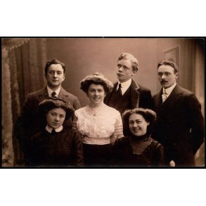 Fotokort Ukendt - Personer - Ubrugt