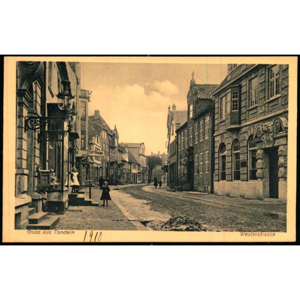 Gruss aus Tondern - Westerstrasse - Gl�ckstadt &amp; M�den 43309 - Ubrugt