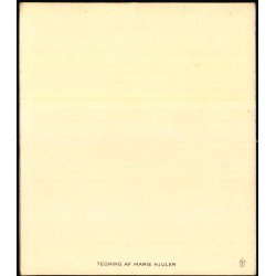 Marie Hjuler -  Dobbeltkort u/n - Ubrugt