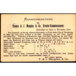 T.&.J. Maughan &amp; Co - Kreatur - Kommissionr - Newcastle - u/n - Brugt