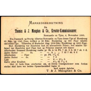 T.&.J. Maughan & Co - Kreatur - Kommissionr - Newcastle - u/n - Brugt