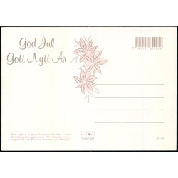 Jenny Nystrm - God Jul - Gott Nytt r - Eliasson 65198 - Ubrugt