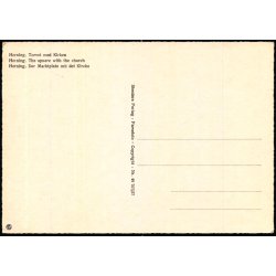 Herning - Torvet med Kirken - Stender 49 707/27 - Ubrugt