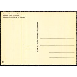 Bornholm - Gadeparti Gudhjem - Stender 404/128 - Ubrugt