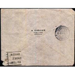 Luftpost Brev fra Madagascar til Danmark - 11 - 10 - 37