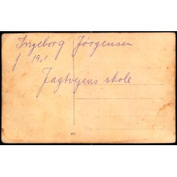 Ingeborg Jrgensen f. 1901 - Jagtvejens Skole - Fotokort u/n