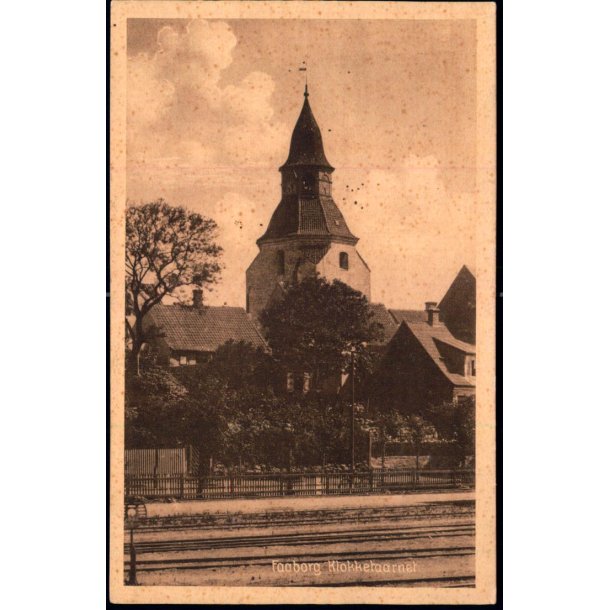Faaborg - Klokketaarnet - David I. Bagers Bogh. 56791 - Ubrugt