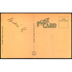 C.P.R.S.S. "EMPRESS OF CANADA" entering Lions Gate - Vancouver - Leonard Frank u/n - Ubrugt