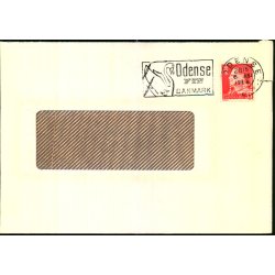 Perfin - Kbenhavns Handelsbank - Stemplet 6 - 7 - 64 - Brugt