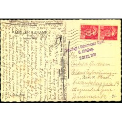 Postkort fra Frankrig - Fremlagt i Byretten 6. Afdeling 22. Feb. 1950 - Brugt