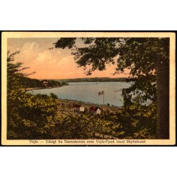 Vejle - Udsigt fra N�rreskoven over Vejle-Fjord imod Skyttehuset - Chr. Pedersen 272 - Ubrugt