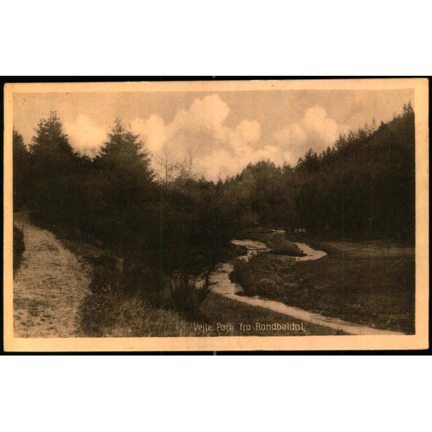 Vejle - Parti fra Randb�ldal - Hvidehus 33612 - Ubrugt