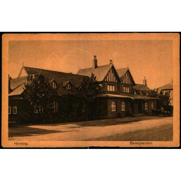 Herning - Banegaarden - Th. Andersens Papir u/n - Brugt