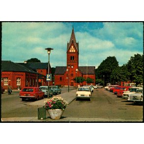 Herning - Torvet med Kirken - Stender 49 707/27 - Ubrugt