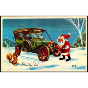 K.V. Larsen - Gldelig Jul - Rudolf Olsen u/n - Brugt