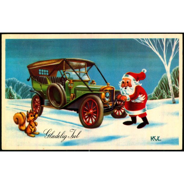 K.V. Larsen - Gldelig Jul - Rudolf Olsen u/n - Brugt