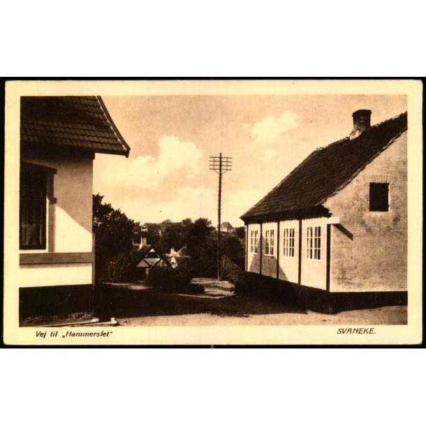 Vej til "Hammerslet" - Svaneke - Slengerik Hansens Bogh. 30