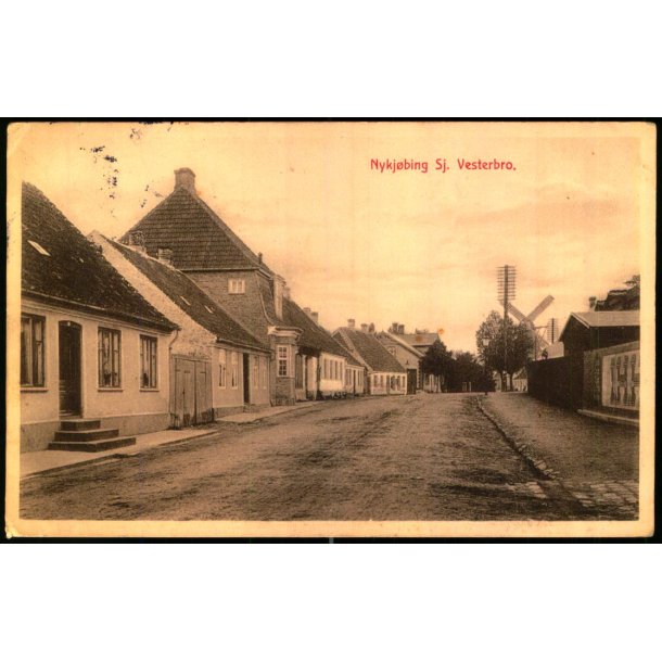 Nyk�bing Sj. - Vesterbro - Poul Helms Bogh. 34407 - Brugt