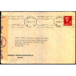 Censurbrev fra Norge  28 - 9 - 44 - Til Danmark