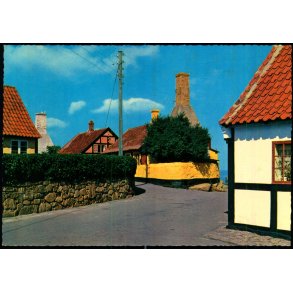 Bornholm - Gadeparti Gudhjem - Stender 404/128 - Ubrugt