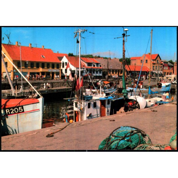 Bornholm -  Allinge Havn - Colbergs Bogh. 8354 - Ubrugt