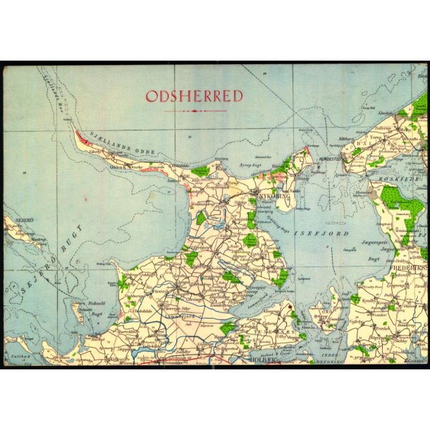 Odsherred - Turistforlaget 112 - Ubrugt