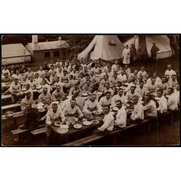 Lejren ved Frederikv�rk - Fotokort u/n - Ubrugt