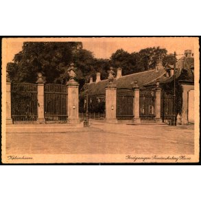 Kbenhavn - Indgangen Frederiksberg Have - Rudolf Olsen 6 - Ubrugt