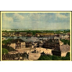 Kbenhavn - Udsigt over Amalienborg slotsplads og Havnen - Alex Vincent 650 - Ubrugt