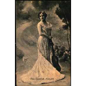 Frk. Gerda Krum - Alex Vincent 1252 - Brugt.