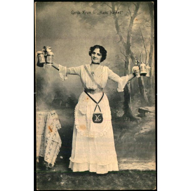 Gerda Krum i Hans Hjhed - Sk. B. &amp; Kf. 2314 - Brugt