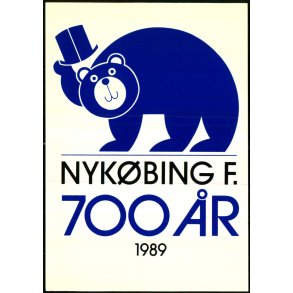 Nyk�bing F. 700 �r - 1989 - Ubrugt