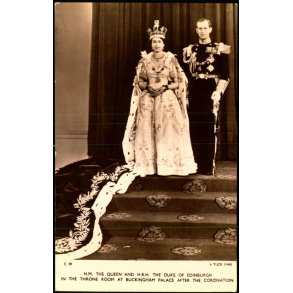 Coronation - Dronning Elizabeth  II - Prince Philip - Ubrugt