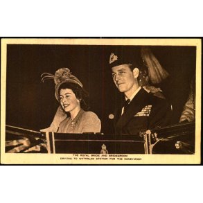 Prinsesse Elizabeth og Prins Philips Bryllup - Ubrugt