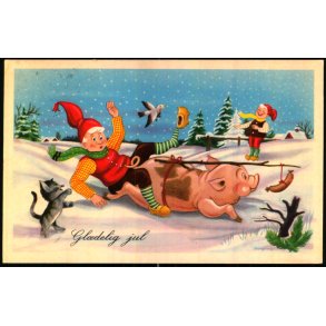 Skiovgaard - Gldelig jul - 519/50 - Brugt