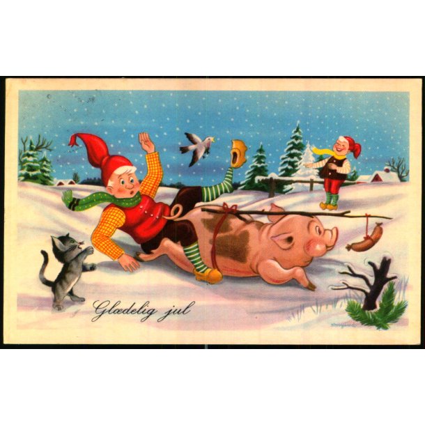 Skiovgaard - Gldelig jul - 519/50 - Brugt